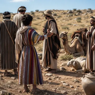 Joseph in Many Colored Robe Field