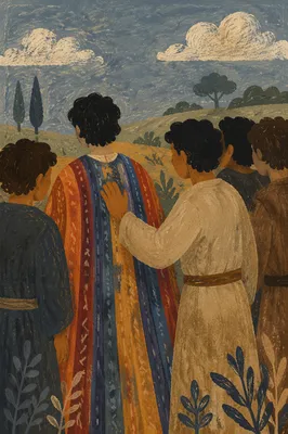 Joseph’s Colorful Coat at Blue Hour