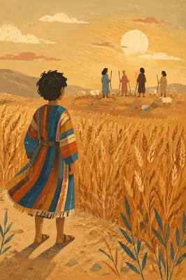 Joseph Watching His Brothers in Wheat Field