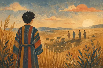 Joseph Watching His Brothers in the Field