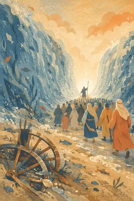 Moses Parting the Red Sea Crossing