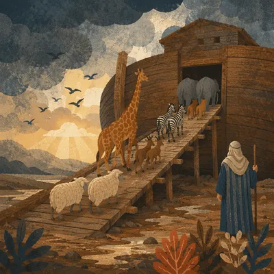 Noah's Ark Animals Boarding in Stormlight