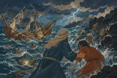 Paul Shipwreck on Malta Storm Coast