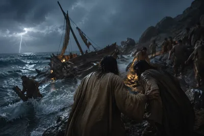 Paul Shipwreck on Malta Storm Coast