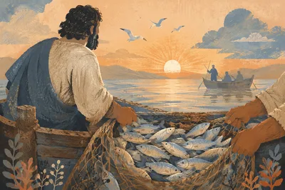 Peter Hauls Miraculous Catch at Dawn