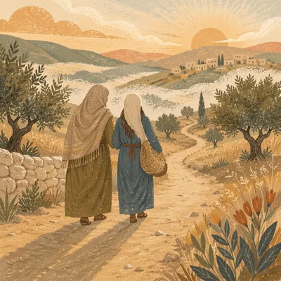 Ruth and Naomi Dawn Journey