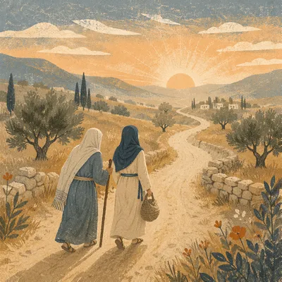 Ruth and Naomi Dawn Journey