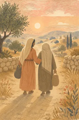 Ruth and Naomi Dawn Road Journey