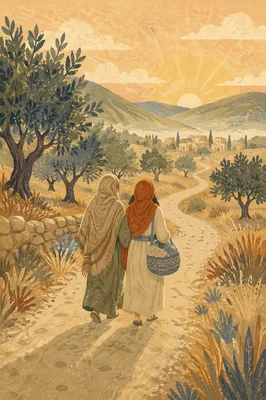 Ruth and Naomi Dawn Road Journey