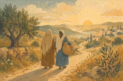 Ruth and Naomi Dawn Journey
