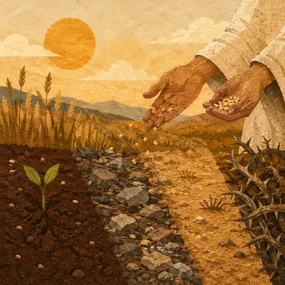 Parable Sower Seeds on Four Soils