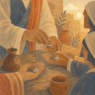 Parable of the Talents Coin Distribution