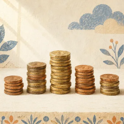 Parable of Talents Ancient Coin Still Life