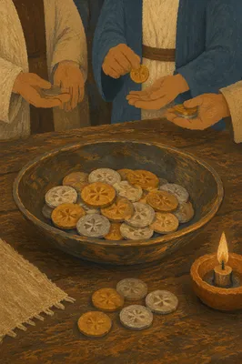 Parable of Talents Ancient Coins