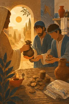 Parable of the Talents in Courtyard