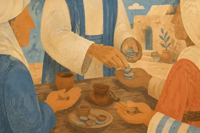 Parable of Talents Coins Distribution