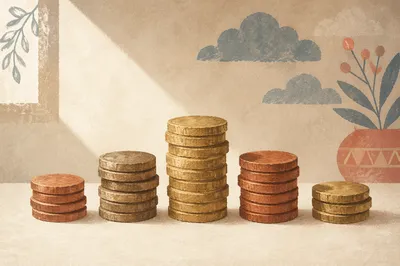 Parable of the Talents Coin Stacks