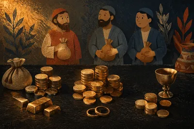 Parable of Talents Coin Still Life