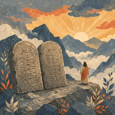 Stone Tablets at Dawn Mountain Ridge
