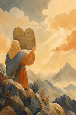 Stone Tablets on Misty Mountain Summit