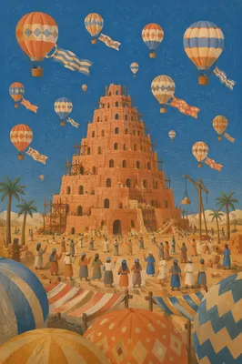 Tower of Babel Languages Under Bright Sky