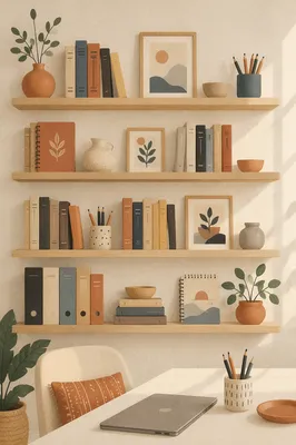 Modern Office Bookshelves for Wisdom and Creativity