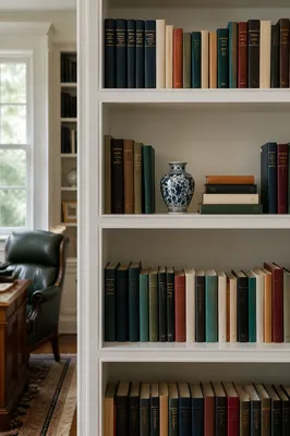 Modern Office Bookshelf for Knowledge and Wisdom