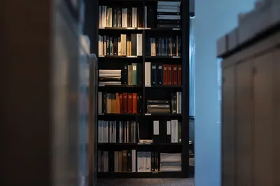 Modern Office Bookshelf for Knowledge and Wisdom
