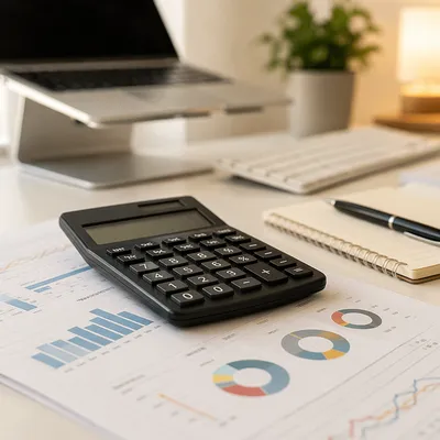 Close Up Calculator on Financial Reports