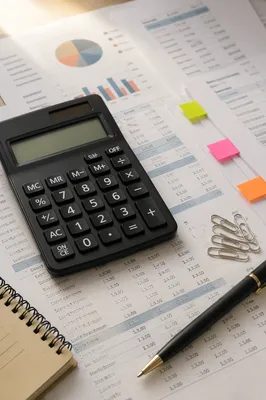 Accounting Calculator on Financial Documents