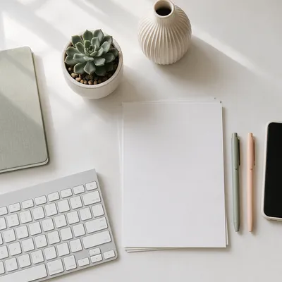 Clean Desk Policy Organized Workspace