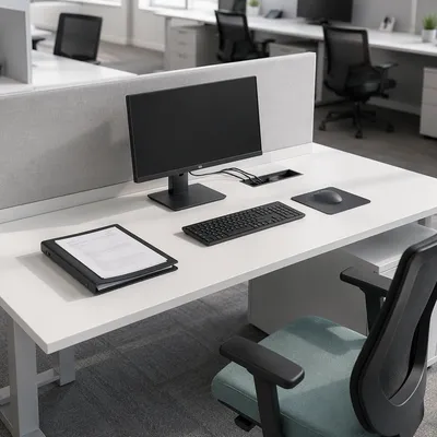 Clean Desk Policy Modern Office Workspace