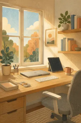 Clean Desk Policy Home Office Workspace