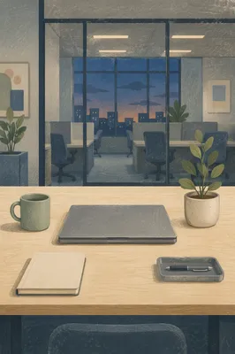 Clean Desk Policy Office Workspace