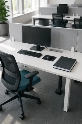 Clean Desk Policy Modern Office Workspace