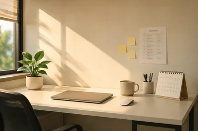 Clean Desk Policy Organized Office Workspace