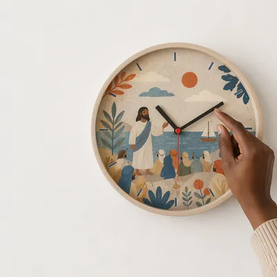 Office Wall Clock for Time Management