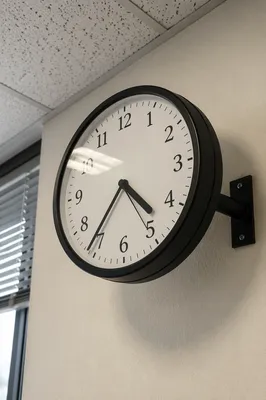Office Wall Clock for Time Management