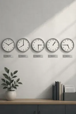 Minimalist Office Wall Clocks for Time Management