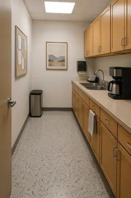 Office Break Room Coffee Machine