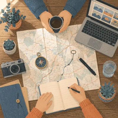 Compass Map for Strategic Business Navigation