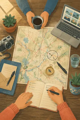 Compass Map for Strategic Business Navigation