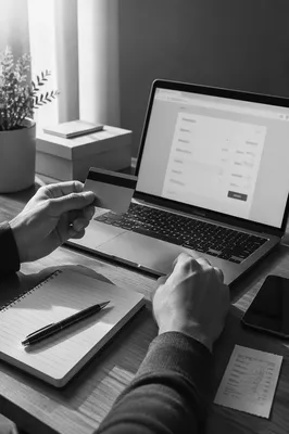 Online Credit Card Payment at Home Office