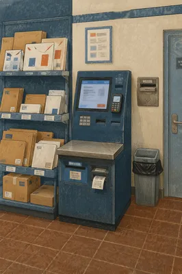 Online Purchase Parcel Payment Kiosk