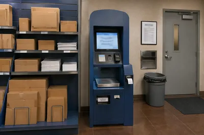 Self Service Parcel Payment Kiosk Checkout