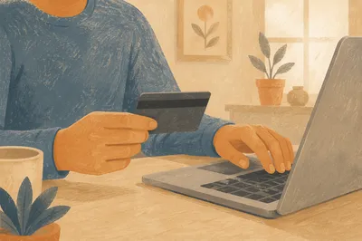 Secure Online Payment at Warm Desk