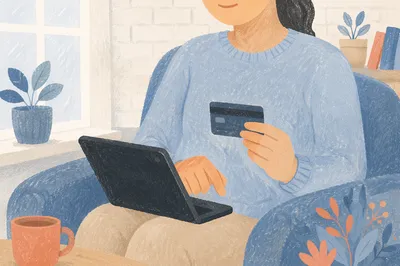 Online Card Payment in Bright Home Office