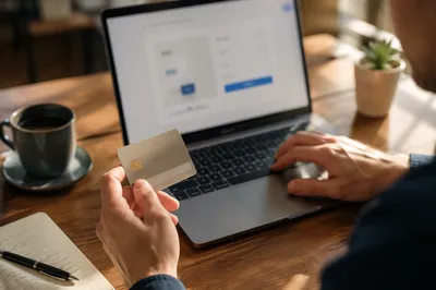 Secure Online Credit Card Purchase Workspace
