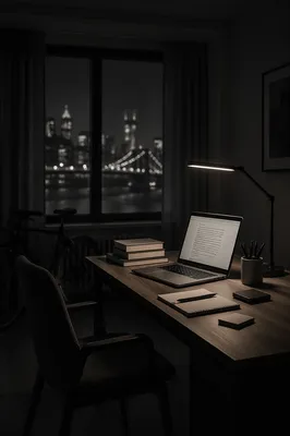 Evening Desk Lamp Home Office Workspace