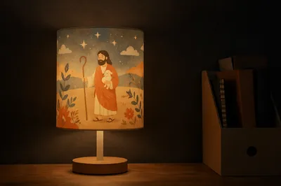 Warm Desk Lamp for Evening Productivity